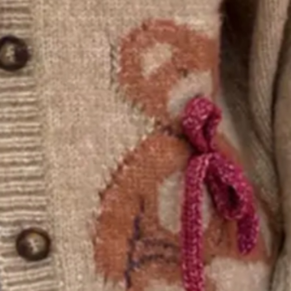 New! Teddy Bear cardigan♥️🐻 - Picture 2 of 2